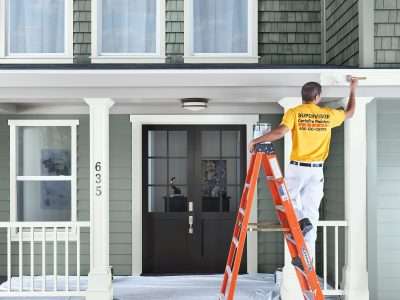 Painting DWF house by make ready homes