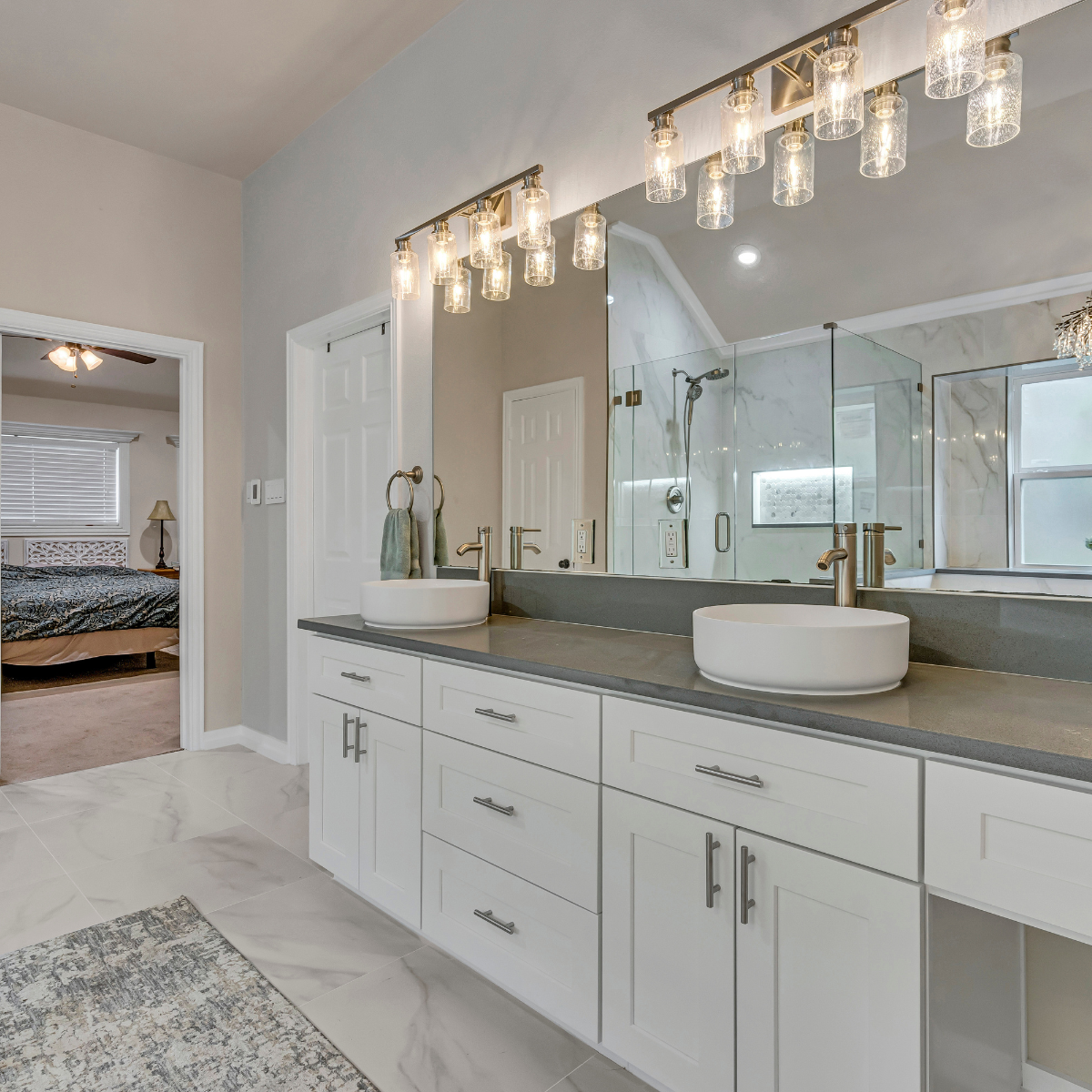 Bathroom after