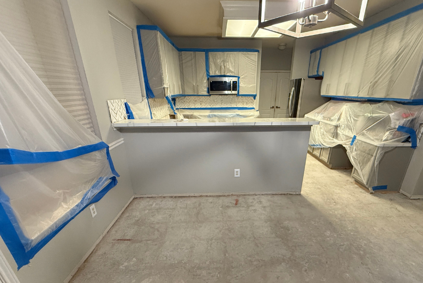 Remodeling work in kitchen by makereadyhome