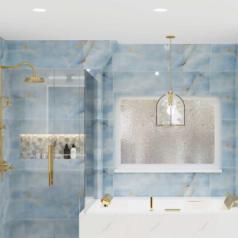 Inside washroom